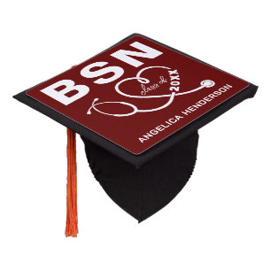 Toque De Diplômé Maroon BSN Nurse