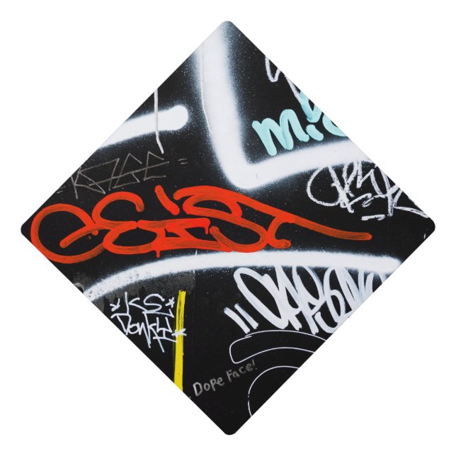 Toque De Diplômé marqué (Devant)