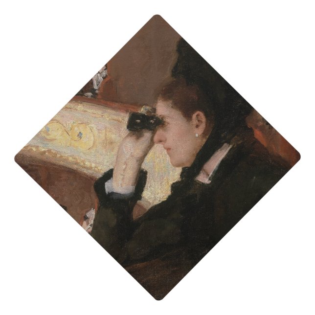 Toque De Diplômé Mary Cassatt - Dans le loge (Devant)