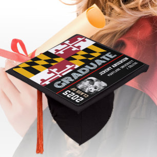 Toque De Diplômé Maryland Graduation Casquette, Photo, USA, Marylan