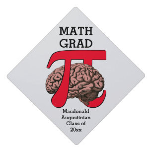 Toque De Diplômé MATH GRAD Pi Cerveau