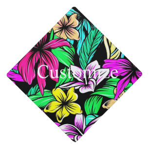 Toque De Diplômé Mélange de fleurs tropicales Thunder_Cove