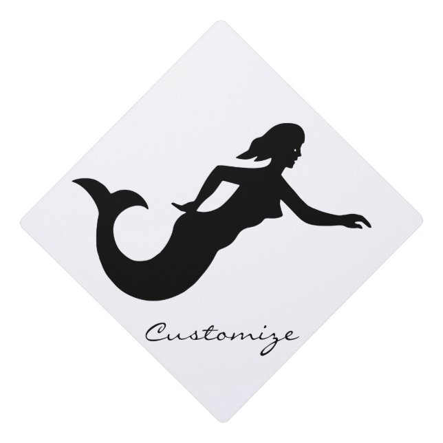 Toque De Diplômé Mermaid Silhouette Thunder_Cove (Devant)