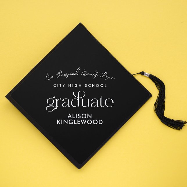 Toque De Diplômé Minimaliste et élégant (Créateur téléchargé)