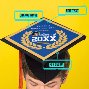 Toque De Diplômé Modèle élégant pour