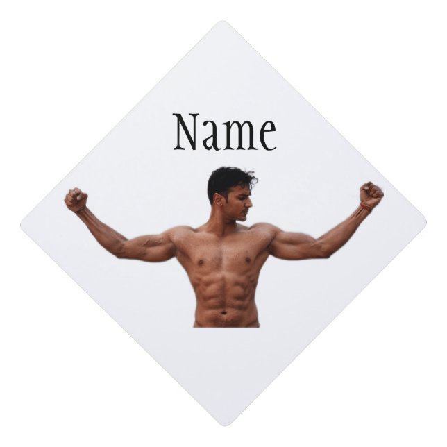 Toque De Diplômé Modèle Fitness Homme Thunder_Cove (Devant)