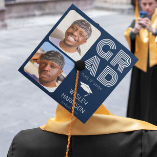 Toque De Diplômé Moderne GRAD 2x collage photo Graduate