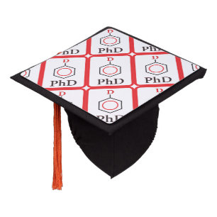 Toque De Diplômé Molécule épatante de PhD de casquette d'obtention