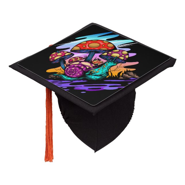 Toque De Diplômé Monde des couleurs  (Incliné)