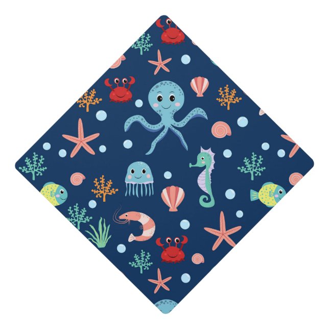 Toque De Diplômé Monde marin (Devant)