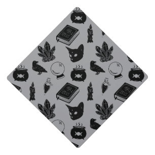 Toque De Diplômé Motif de sorcellerie I