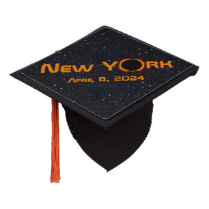Toque De Diplômé New York 2024 Éclipse solaire totale