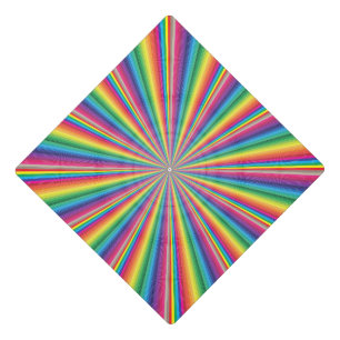 Toque De Diplômé nuances de couleurs diagonales