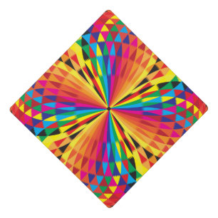 Toque De Diplômé nuances de couleurs diagonales