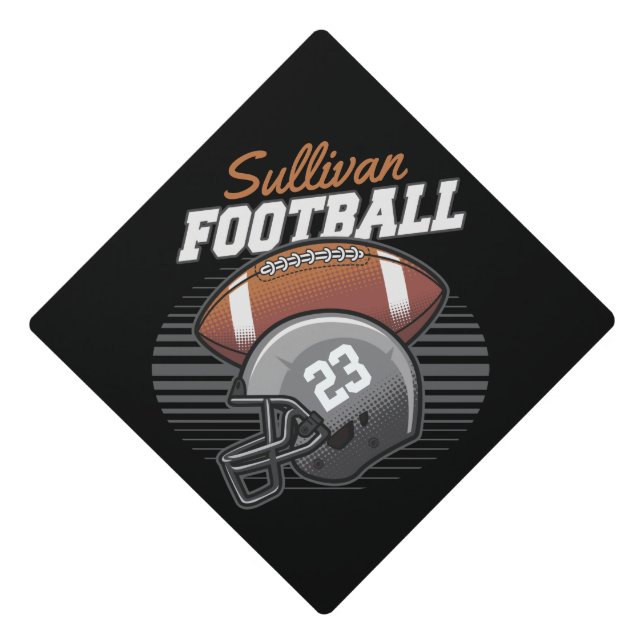 Toque De Diplômé Number Helmet (Devant)