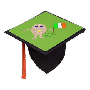 Toque De Diplômé Oeuf irlandais patriotique