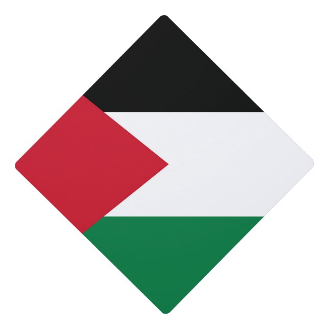 Toque De Diplômé officiellement le drapeau de l'État de Palestine (Devant)
