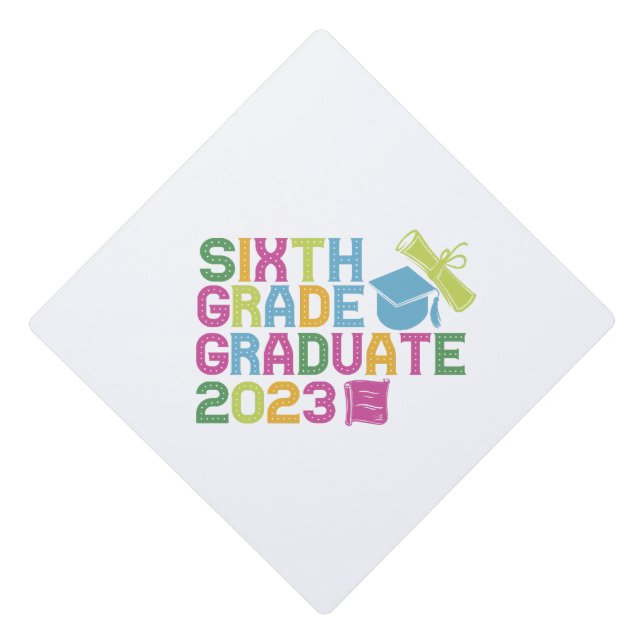 Toque De Diplômé Offre de vacances de sixième année 2023 Graduate (Devant)