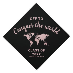 Toque De Diplômé Or rose pour conquérir le monde