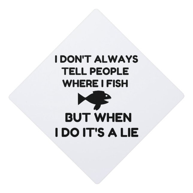 Toque De Diplômé Où je pêche (Devant)