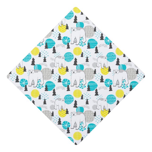 Toque De Diplômé Ours polaire (Devant)