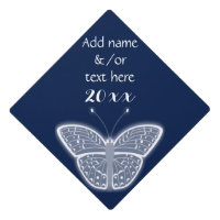 Papillon blanc ・ Choisir la couleur ・ Ajouter le n