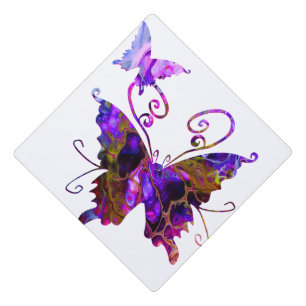 Toque De Diplômé Papillons d'imaginaire