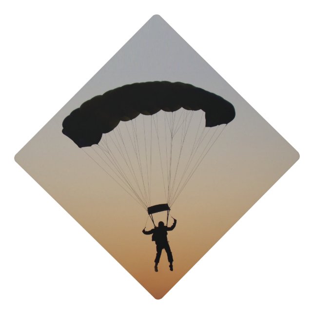 Toque De Diplômé Parachute de Skydiver à Sunset Sky Diver (Devant)