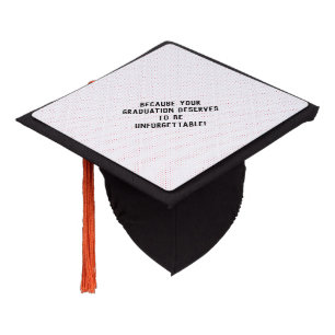 Toque De Diplômé Parce Que Votre Diplôme Mérite D'Être Inoubliable