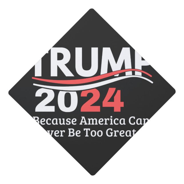 Toque De Diplômé pare-chocs trump 2024 (Devant)