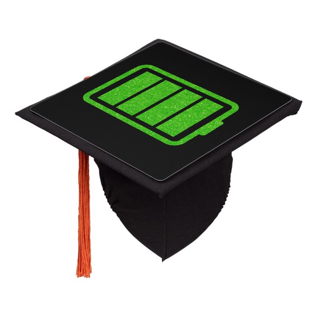Toque De Diplômé Parties scintillant amusante de batterie complète (Incliné)