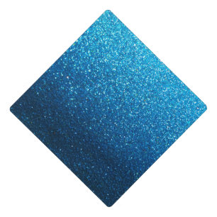 Toque De Diplômé Parties scintillant Bleue Ombre Éclairage Fille Gl