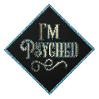 Parties scintillant de doctorat en psychologie de 