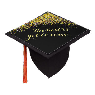 Toque De Diplômé Parties scintillantes d'or