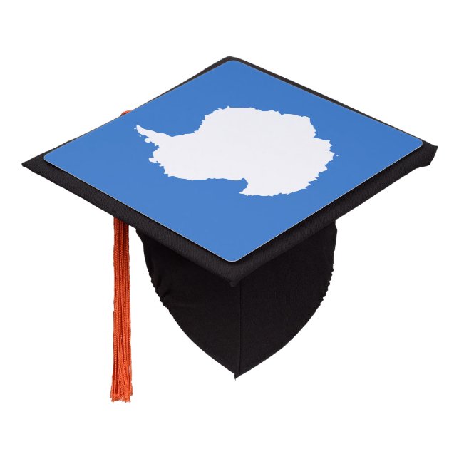 Toque De Diplômé Patriotic Antarctica Flag (Incliné)