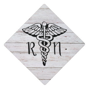 Toque De Diplômé Pays Wood Nursing Graduatuor Tassel Topper