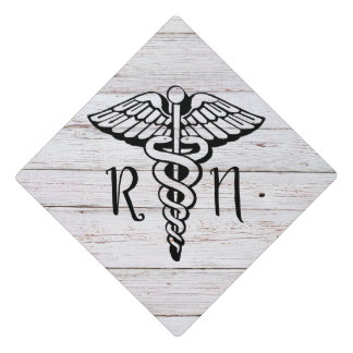 Toque De Diplômé Pays Wood Nursing Graduatuor Tassel Topper