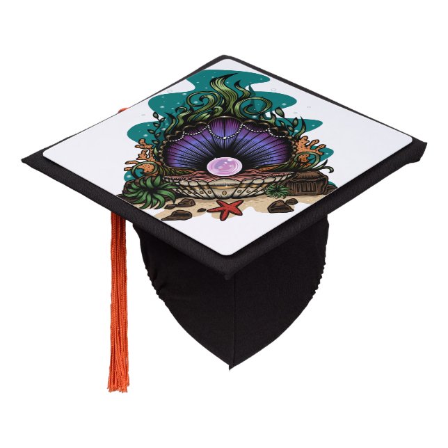 Toque De Diplômé Perle De La Mer (Incliné)