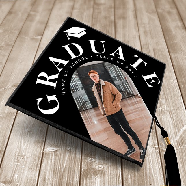 Toque De Diplômé Photo Arc Moderne (Créateur téléchargé)