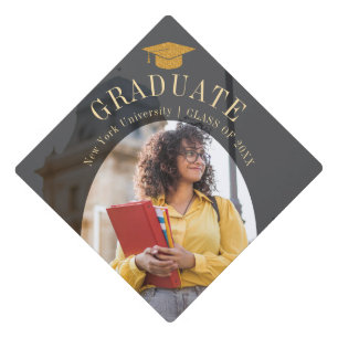 Toque De Diplômé Photo de diplômé moderne