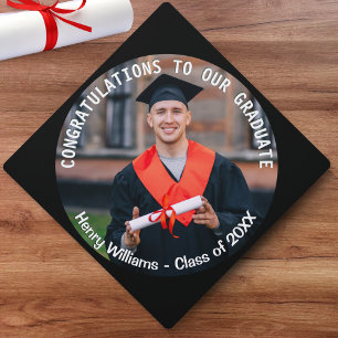 Toque De Diplômé Photo de fin d'études Cadeau élégant de fin d'étud