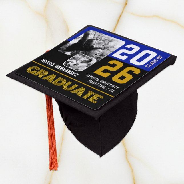 Toque De Diplômé Photo Graduation Hat, Graduate, Class, Modern (Graduate Hat / Topper 2026)
