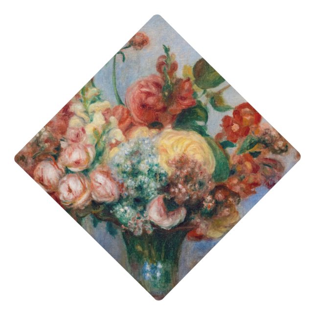Toque De Diplômé Pierre-Auguste Renoir - Fleurs dans un Vase (Devant)