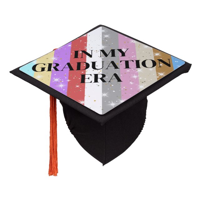 Toque De Diplômé Plafond de graduation personnalisée - Époque de gr (Incliné)