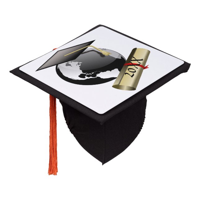 Toque De Diplômé Plafond mondial de diplômés (Incliné)