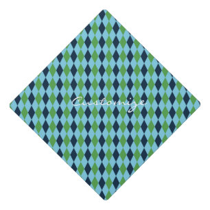Toque De Diplômé Plaid diamant Rockabily Thunder_Cove