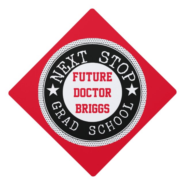 Toque De Diplômé Prochain arrêt Grad School (Devant)