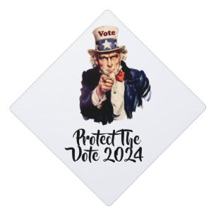 Toque De Diplômé Protéger Le Vote 2024