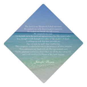 Toque De Diplômé Psaume 23 L'Éternel est Mon Pasteur Personnalisé C
