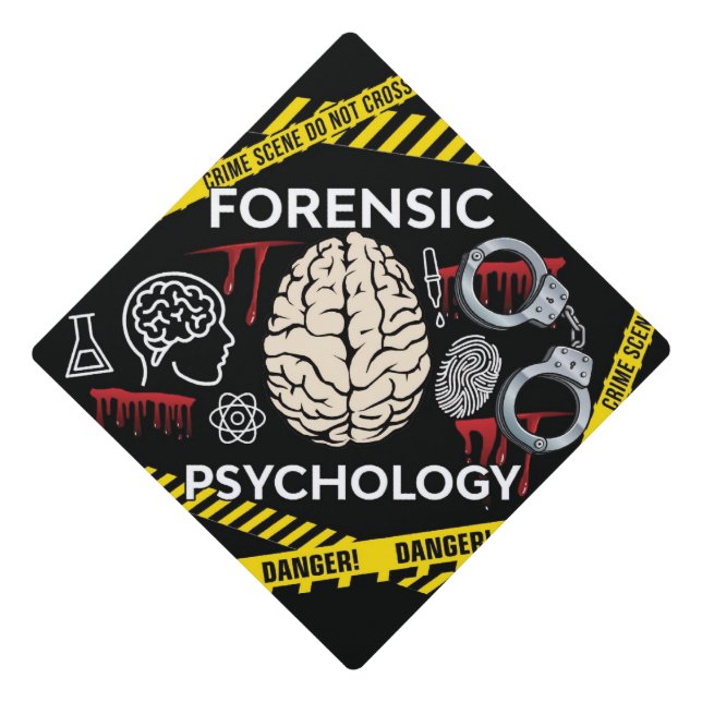 Toque De Diplômé Psychologie judiciaire (Devant)